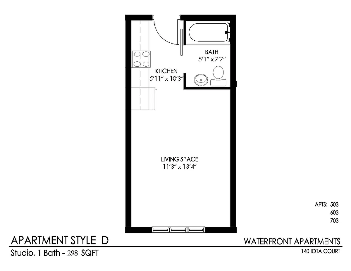 Floor plan D
