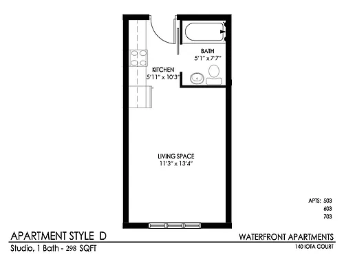Floor plan D