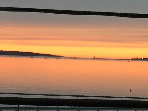 Sunrise over Casco Bay 