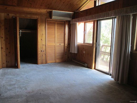 bedroom with balcony