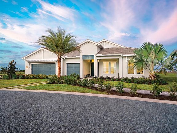 The Solana Caribbean fully decorated model home