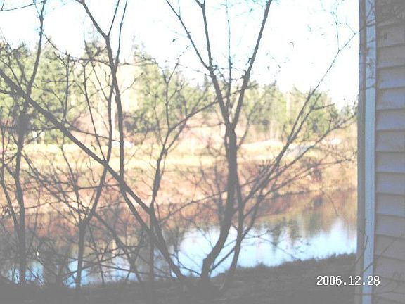 View from Balcony out to River and Trail