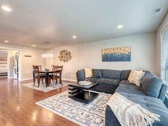 Open floor Plan with the living room and dining area