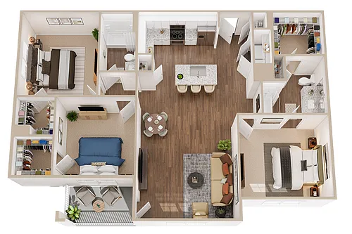 Floor plan 3X2 A