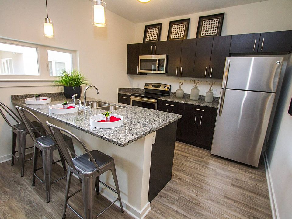 Granite Countertops & Split-Style Sink in Phase 1 Apartments