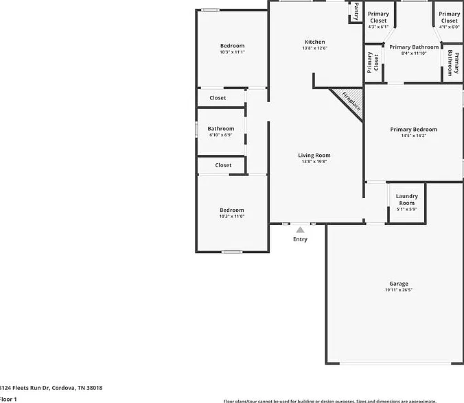 3 bed, 2.0 bath, 1376 sqft, $1,730 — Photo 2