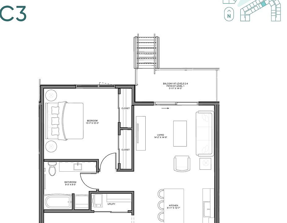 1st image of 9324 S Breakwater Blvd #316S