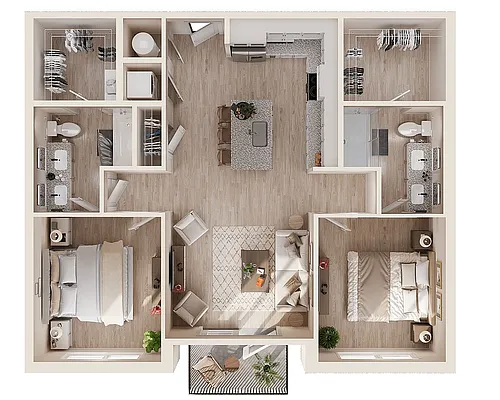 Floor plan B1