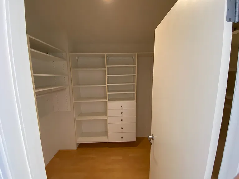Walk In Closet with Organizers