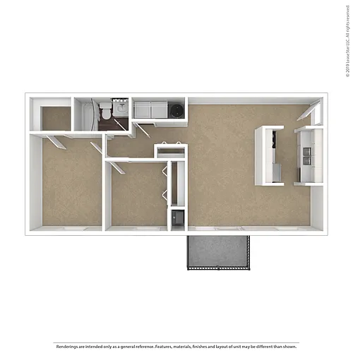 Floor plan Dogwood 2X1