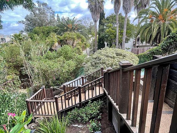 3-level terraced backyard with hammock and seating, overlooking the canyon. Peaceful and serene!
