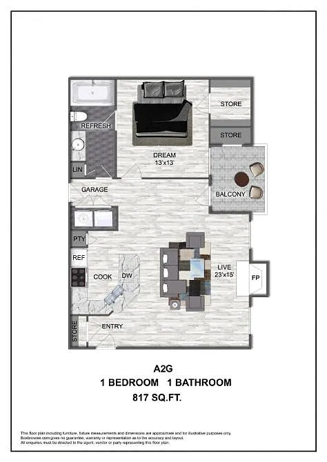 Floor plan A2G