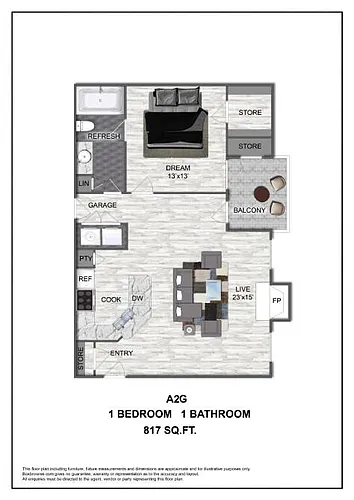 Floor plan A2G