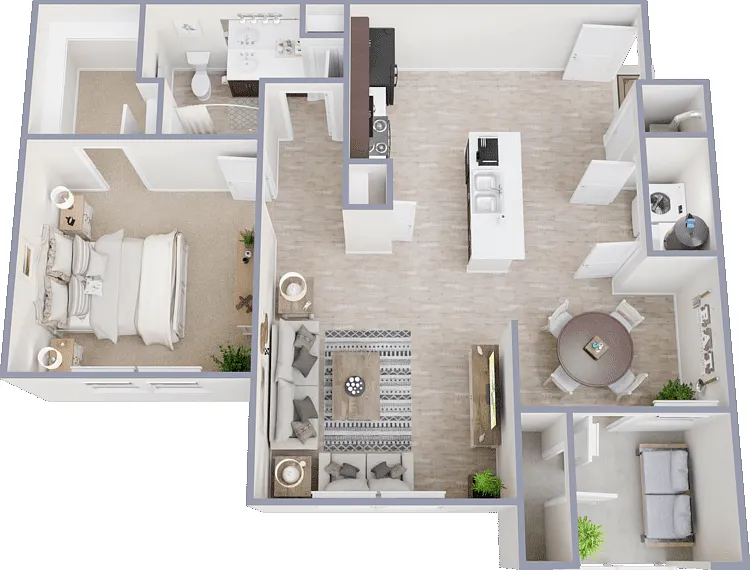 A1 (ADA) Floorplan Diagram