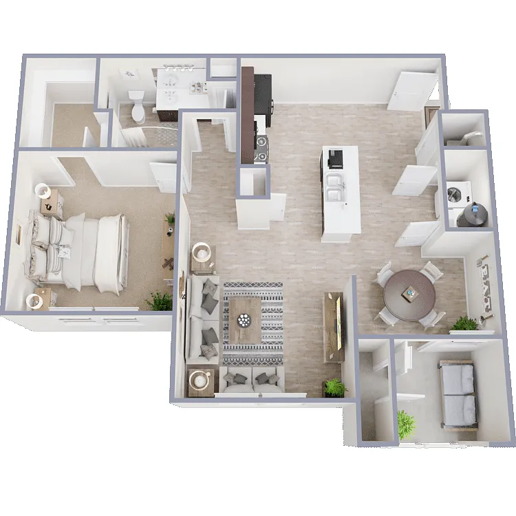 Floor plan A1 (ADA)