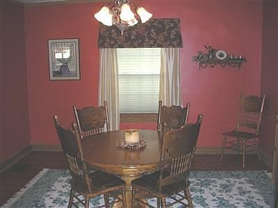 Formal dining room.