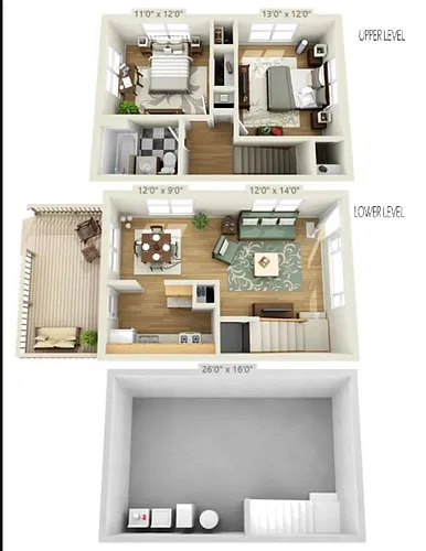 Floor plan Courtyard