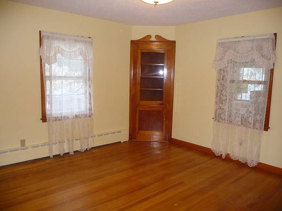 Dining room with built-in
