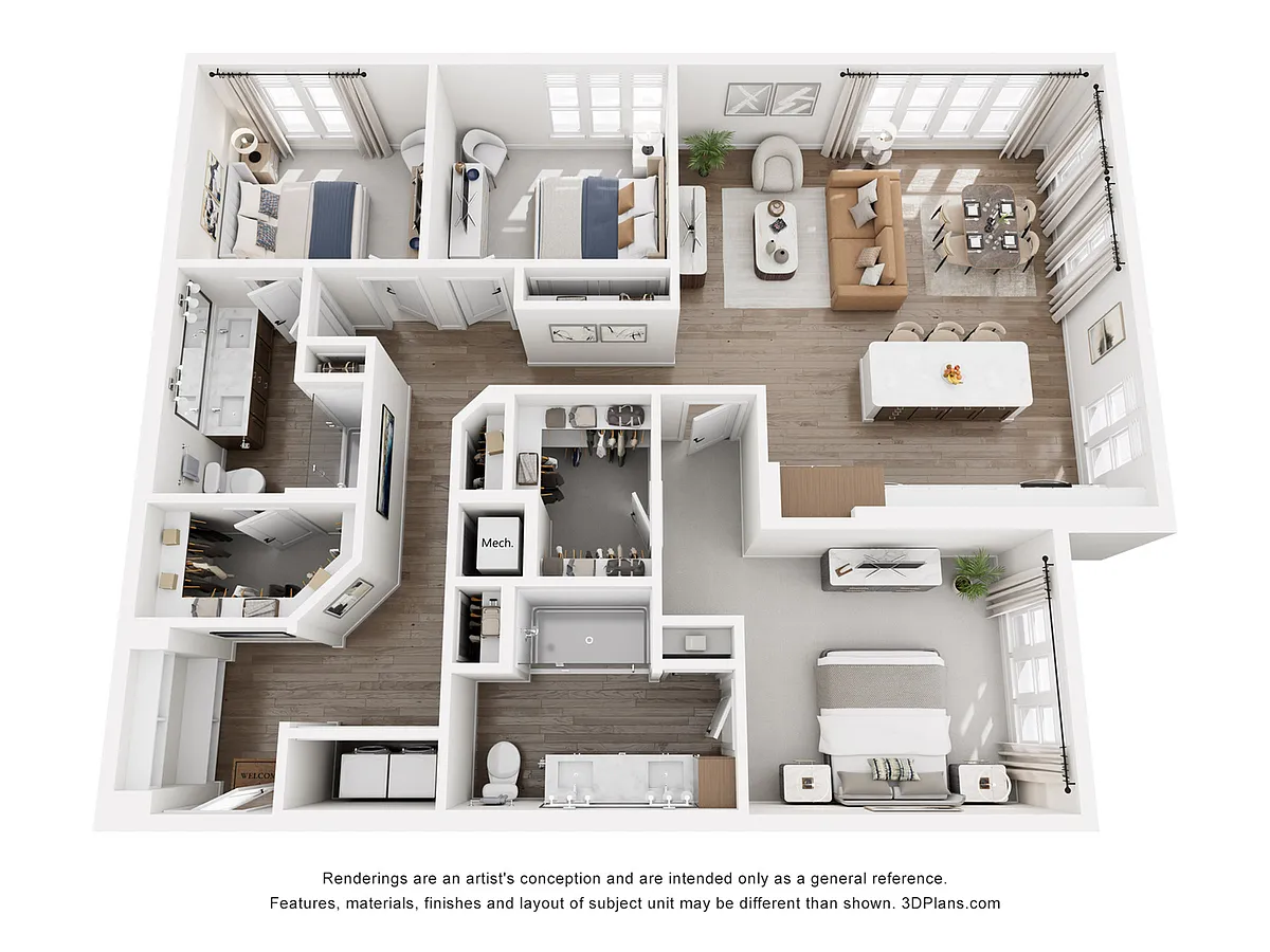 Floor plan C1