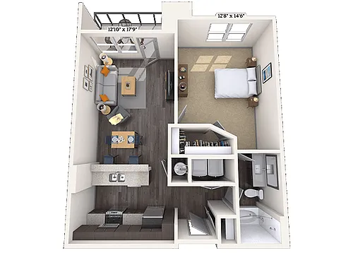 Floor plan Kennsington