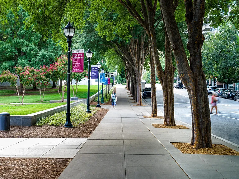 Modera Parkside is only 1.5 miles from Peachtree Sidewalk, offering you prime access to one of Atlanta's most iconic streets. Live in the heart of Midtown with the city's vibrant culture and attractions just minutes away!