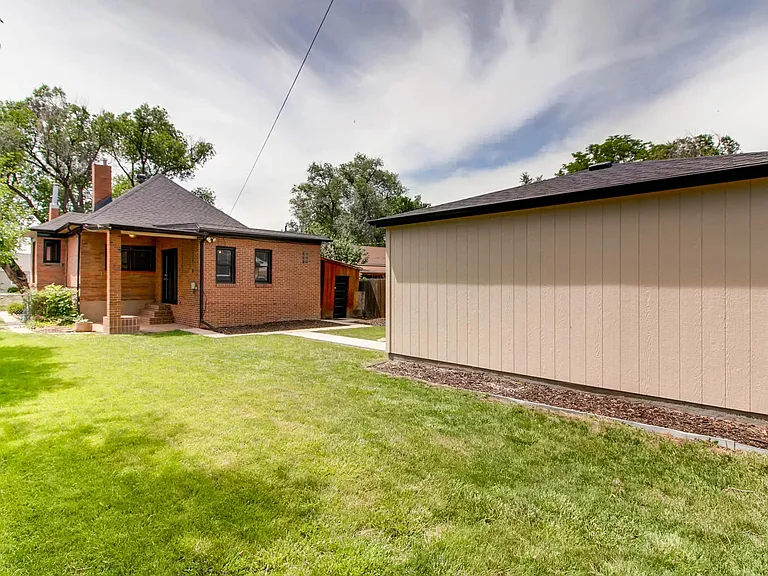 New Two Car Garage on Alley