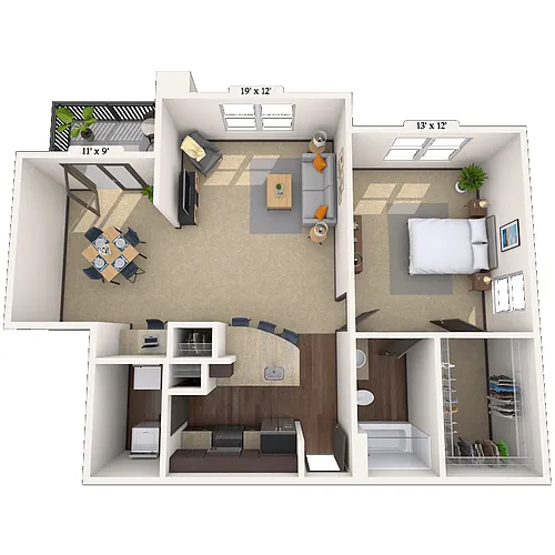 Floor plan Camellia