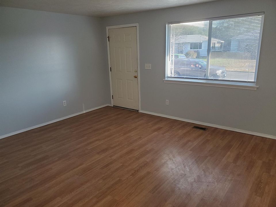 Living room and front door