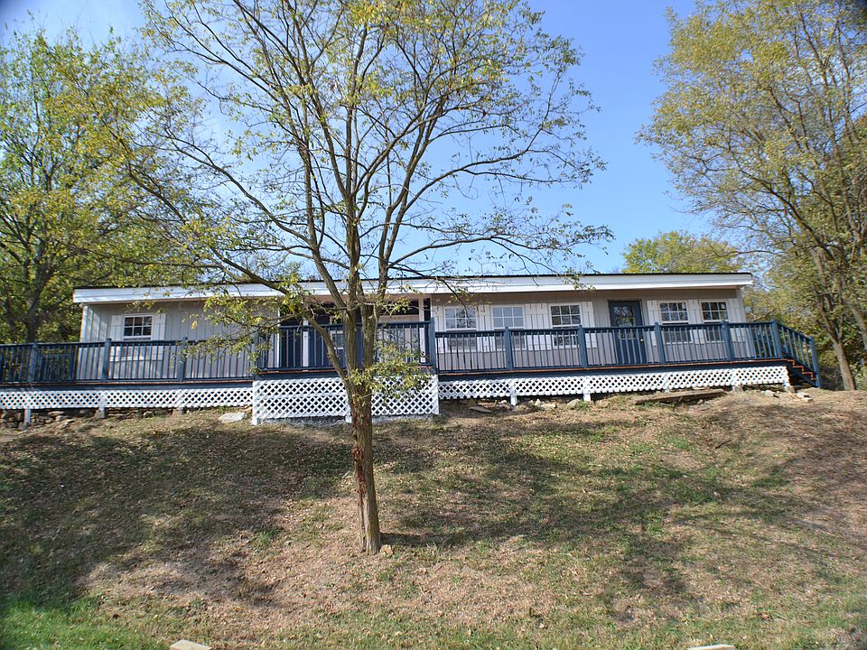 front of house along road