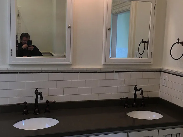Newly remodeled bathroom