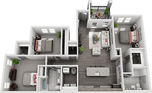 Floor plan C1