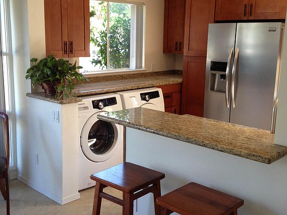 Washer and Dryer included.