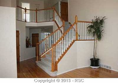 Staircase to upper level!