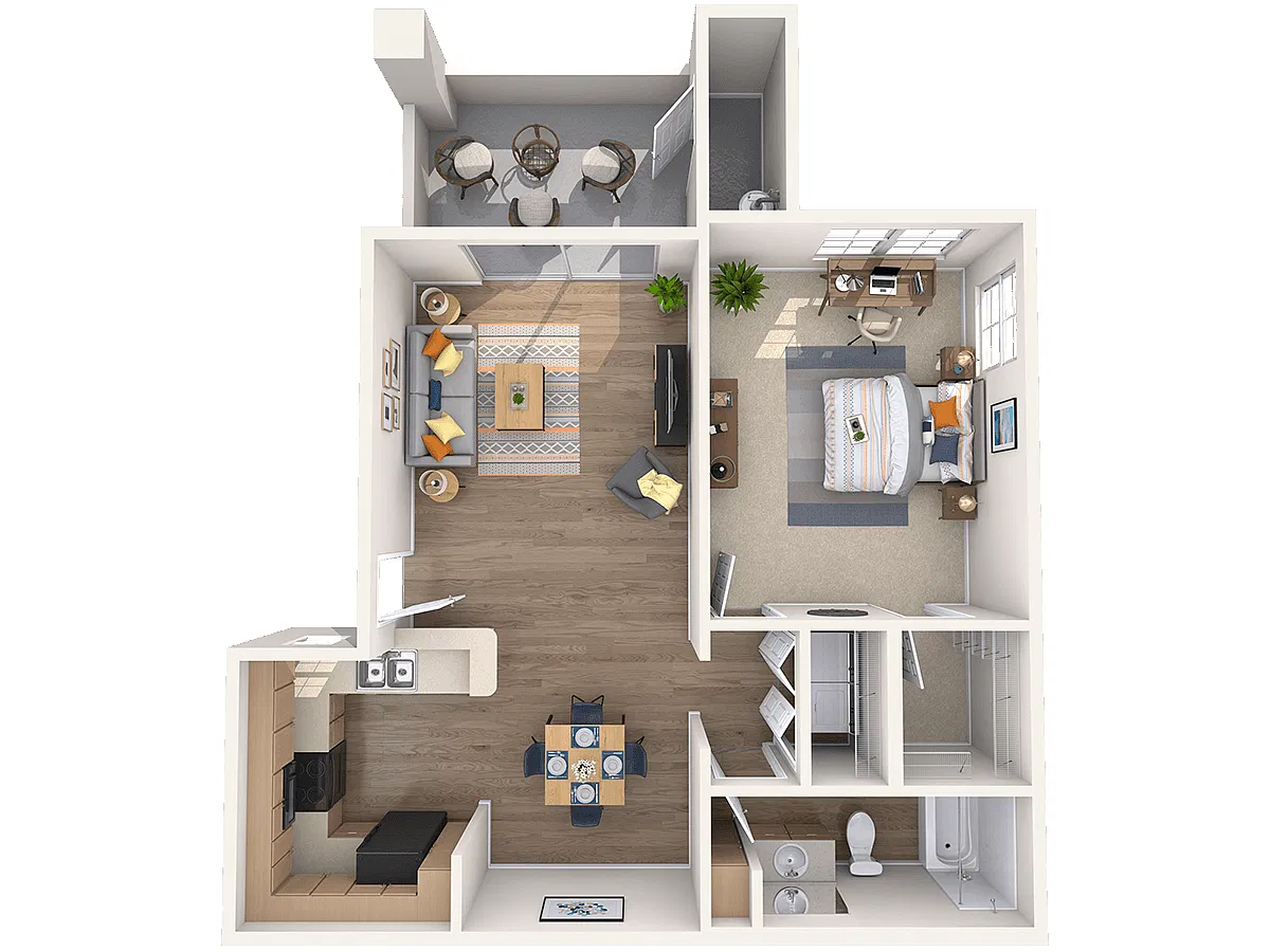 Floor plan A1R