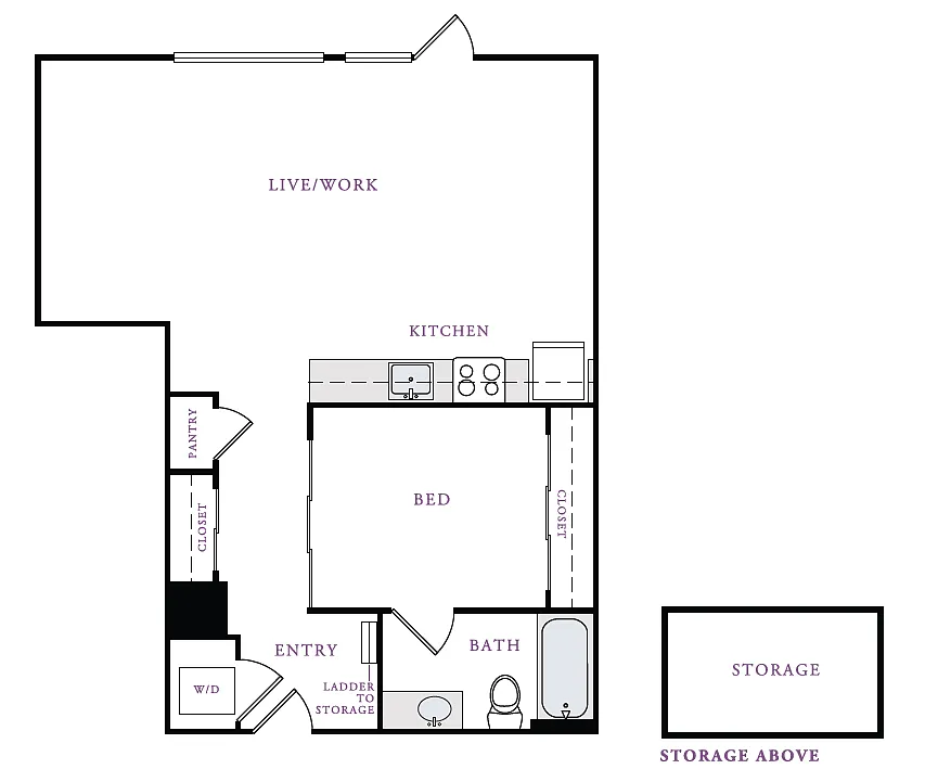 Floor plan OA13 TH