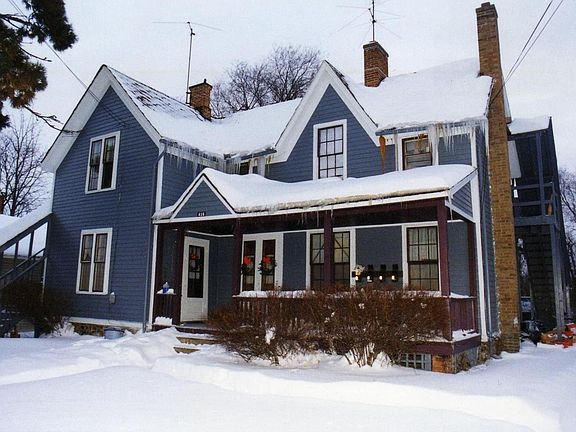 Front of House during Winter