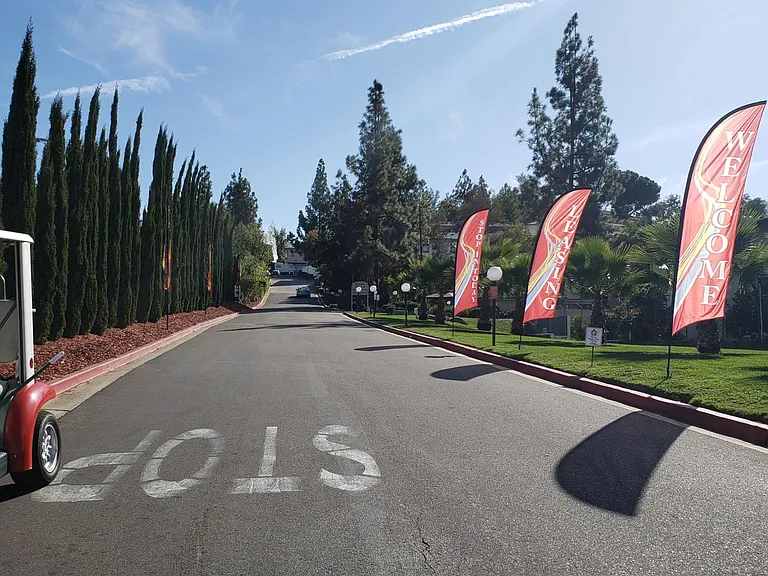 Main driveway