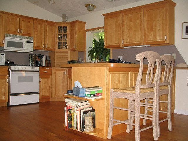 kitchen view from living room