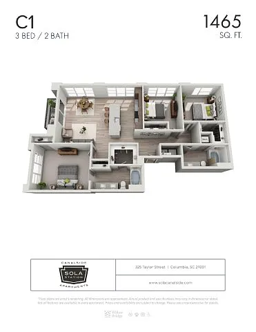 Floor plan C1
