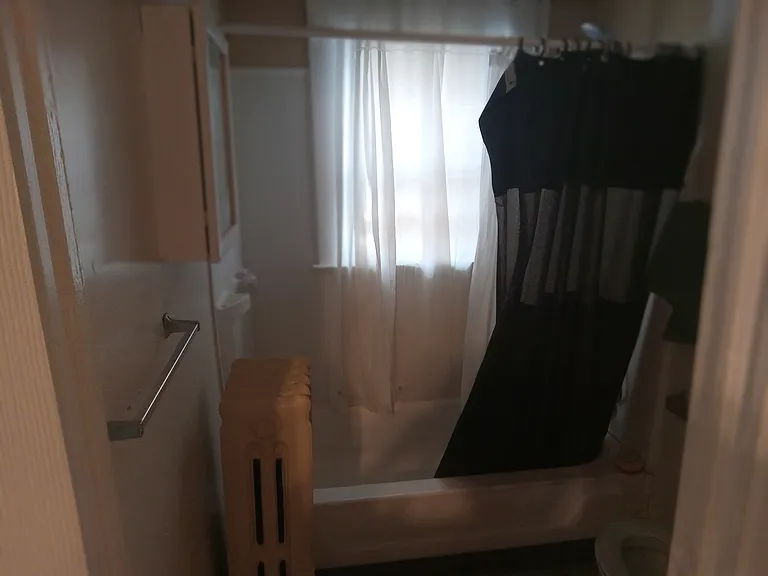 Bathroom off kitchen