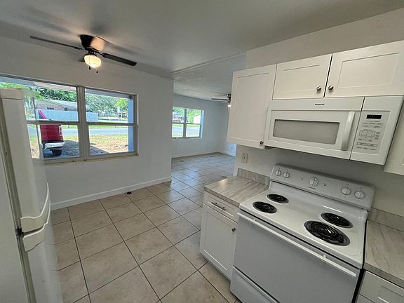 Kitchen and dining area