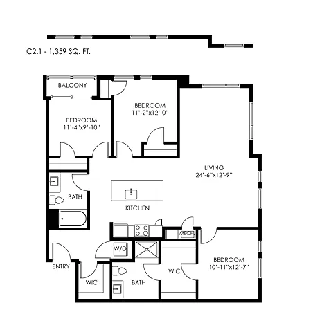 Floor plan C2