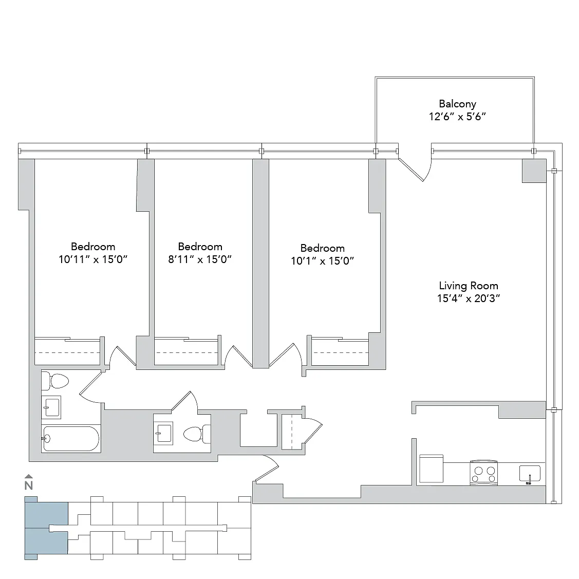 Floor plan lakem8-3b2a_b