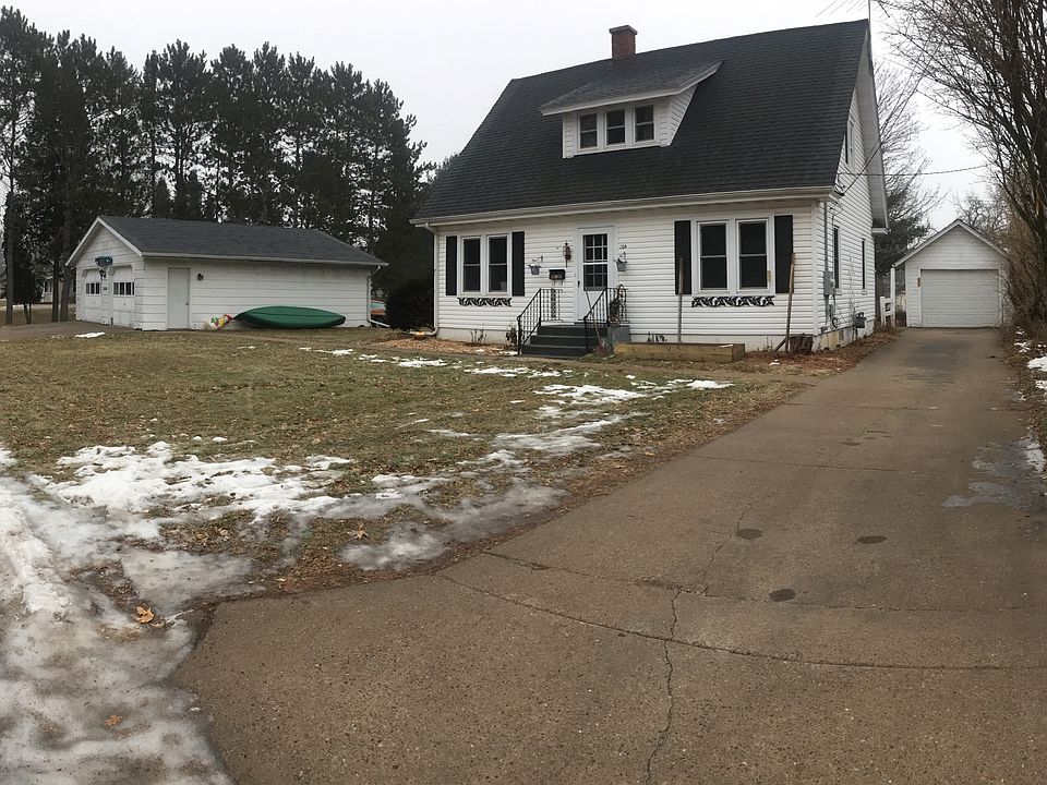 Both garages/driveways