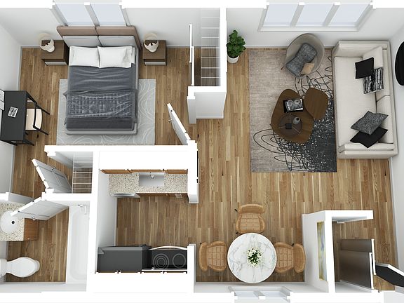 2nd image of 323 S Grant St #45