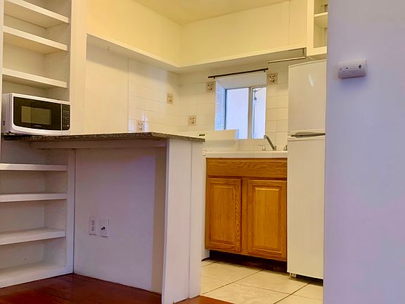 Open concept kitchenette