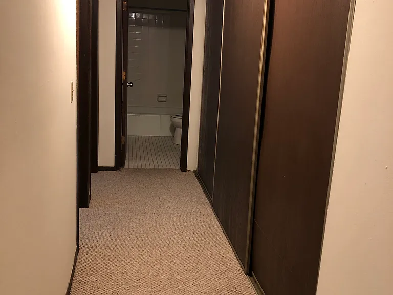 Extra large hallway closet - 2 Br
apts