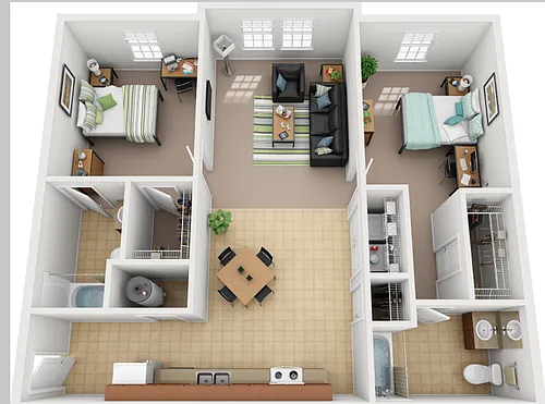 Floor plan The Cardinal