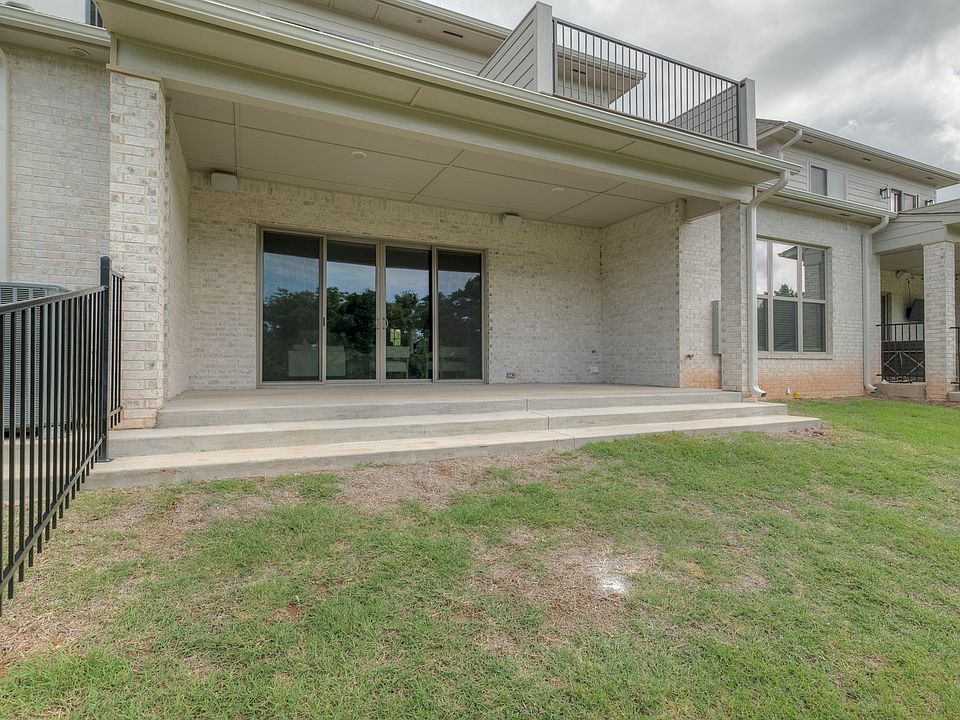 Back Patio and Upstairs Balcony