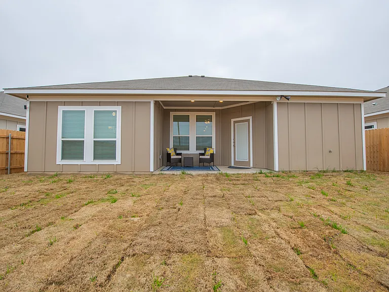 Enjoy the spacious backyard
